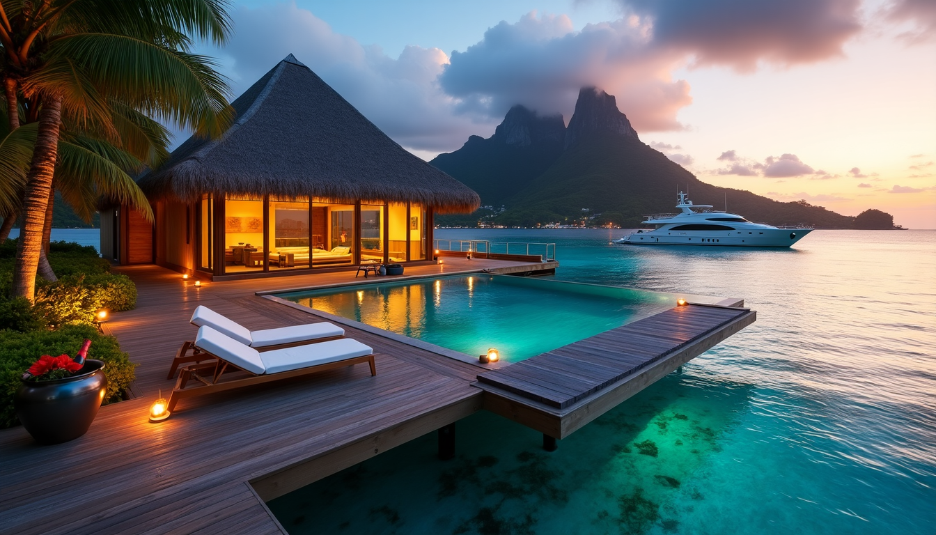 21 sekretnych miejsc gdzie milionerzy odpoczywaja na Bora Bora