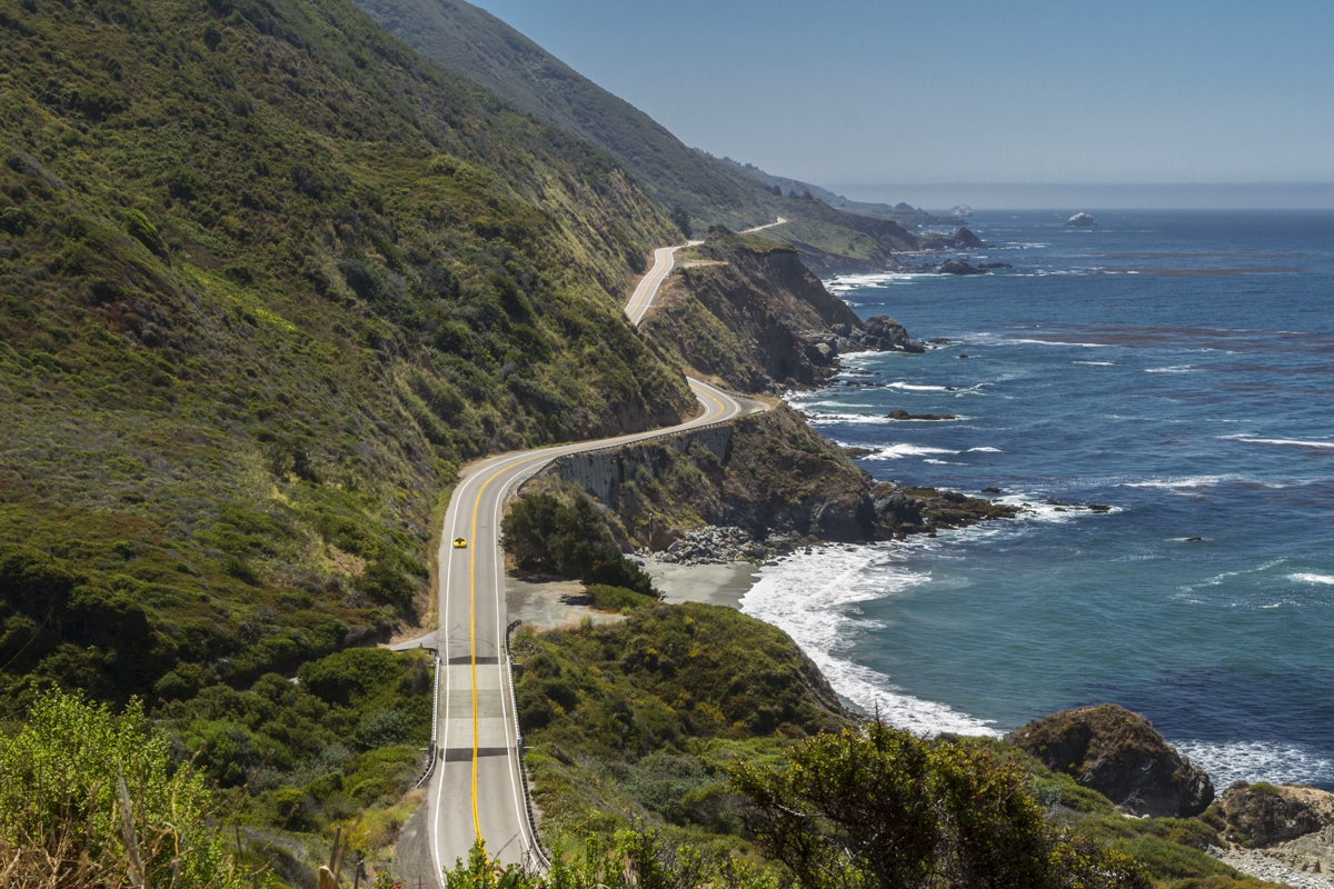 Big Sur w Kalifornii wakacje - celebryci, aktorzy, sportowcy, milionerzy 